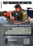 26-B09-DT1R: 24-hour SSGT Vanguard Level One Instructor Re-certification Course in Tuscaloosa, AL (September '26)